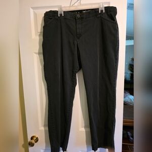 Lee Comfort Waistband Stretch Pants - Black